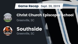 Recap: Christ Church Episcopal School vs. Southside  2019
