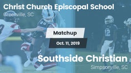 Matchup: Christ Church Episco vs. Southside Christian  2019