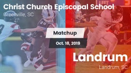 Matchup: Christ Church Episco vs. Landrum  2019