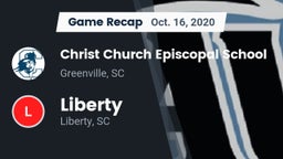 Recap: Christ Church Episcopal School vs. Liberty  2020