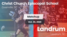 Matchup: Christ Church Episco vs. Landrum  2020