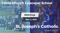 Matchup: Christ Church Episco vs. St. Joseph's Catholic  2020
