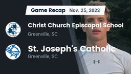 Recap: Christ Church Episcopal School vs. St. Joseph's Catholic  2022
