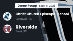 Recap: Christ Church Episcopal School vs. Riverside  2023