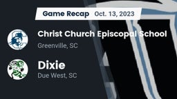 Recap: Christ Church Episcopal School vs. Dixie  2023