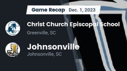 Recap: Christ Church Episcopal School vs. Johnsonville  2023