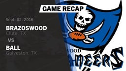Recap: Brazoswood  vs. Ball  2016