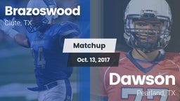 Matchup: Brazoswood vs. Dawson  2017
