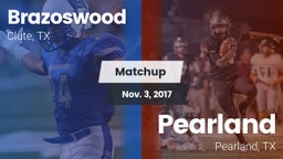 Matchup: Brazoswood vs. Pearland  2017