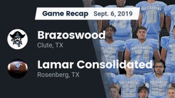 Recap: Brazoswood  vs. Lamar Consolidated  2019