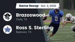 Recap: Brazoswood  vs. Ross S. Sterling  2020