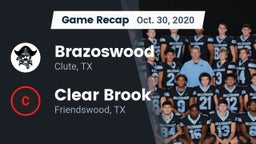 Recap: Brazoswood  vs. Clear Brook  2020