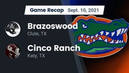 Recap: Brazoswood  vs. Cinco Ranch  2021
