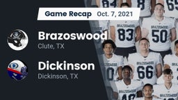 Recap: Brazoswood  vs. Dickinson  2021