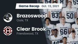 Recap: Brazoswood  vs. Clear Brook  2021