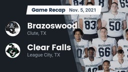 Recap: Brazoswood  vs. Clear Falls  2021