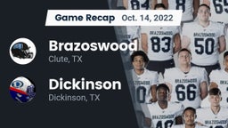 Recap: Brazoswood  vs. Dickinson  2022