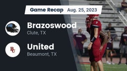 Recap: Brazoswood  vs. United  2023