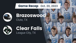 Recap: Brazoswood  vs. Clear Falls  2023