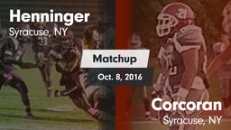 Matchup: Henninger vs. Corcoran  2016
