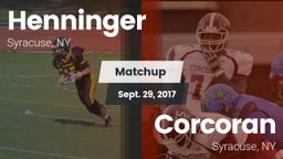 Matchup: Henninger vs. Corcoran  2017