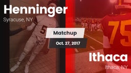 Matchup: Henninger vs. Ithaca  2017