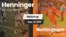 Matchup: Henninger vs. Nottingham  2018