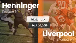 Matchup: Henninger vs. Liverpool  2019