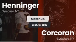 Matchup: Henninger vs. Corcoran  2020