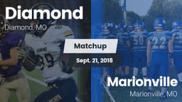 Matchup: Diamond vs. Marionville  2018