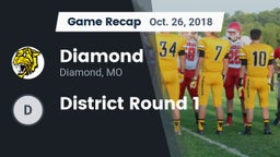 Recap: Diamond  vs. District Round 1 2018