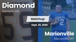 Matchup: Diamond vs. Marionville  2020
