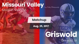Matchup: Missouri Valley vs. Griswold  2017