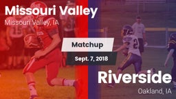 Matchup: Missouri Valley vs. Riverside  2018
