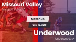 Matchup: Missouri Valley vs. Underwood  2018