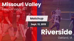 Matchup: Missouri Valley vs. Riverside  2019