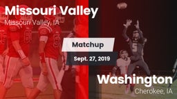 Matchup: Missouri Valley vs. Washington  2019