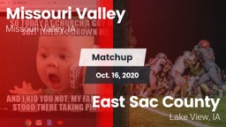 Matchup: Missouri Valley vs. East Sac County  2020