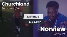 Matchup: Churchland vs. Norview  2017
