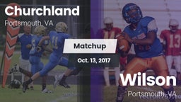 Matchup: Churchland vs. Wilson  2017