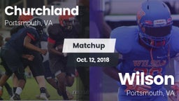 Matchup: Churchland vs. Wilson  2018