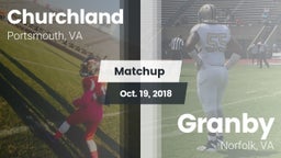 Matchup: Churchland vs. Granby  2018