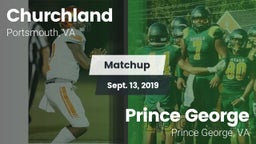 Matchup: Churchland vs. Prince George  2019