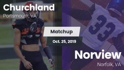 Matchup: Churchland vs. Norview  2019