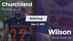 Matchup: Churchland vs. Wilson  2019