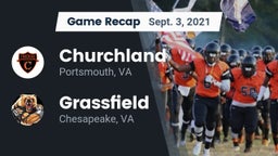 Recap: Churchland  vs. Grassfield  2021