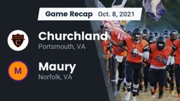 Recap: Churchland  vs. Maury  2021