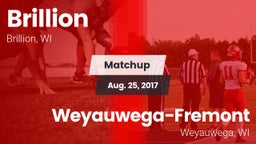 Matchup: Brillion vs. Weyauwega-Fremont  2017