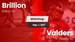 Matchup: Brillion vs. Valders  2017