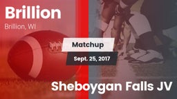 Matchup: Brillion vs. Sheboygan Falls JV 2017